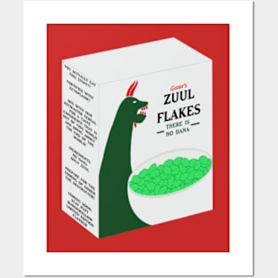 Ghostbusters Zuul Flakes Box Posters and Art